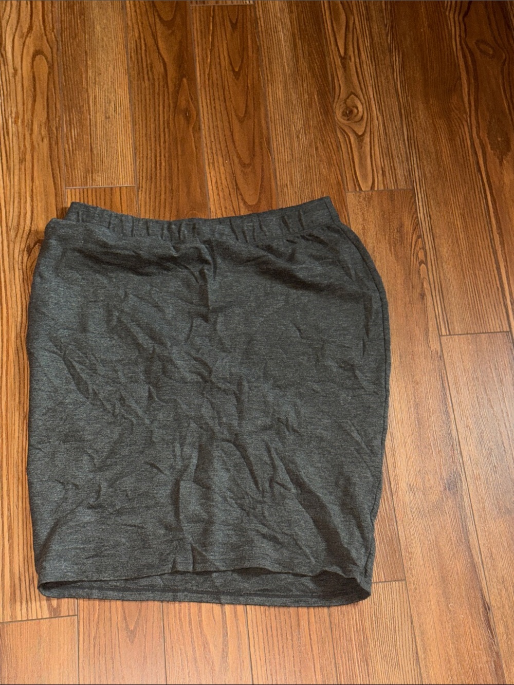 Women’s Dark Gray Stretch pencil Skirt